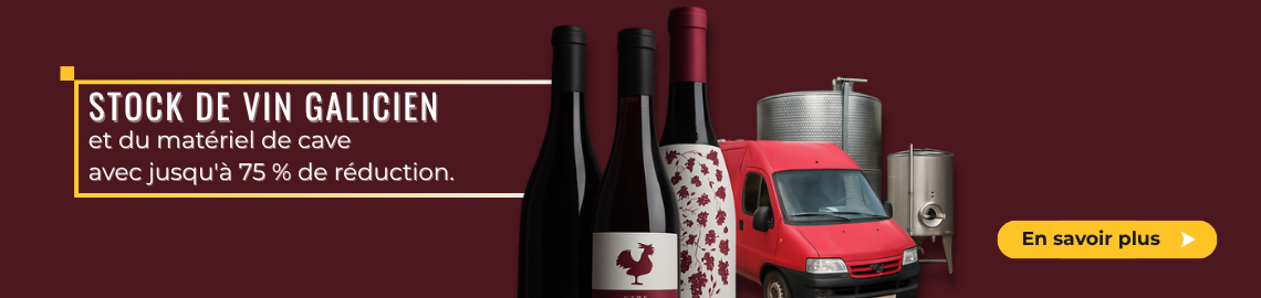 Stock de Vin Galicien et Équipement pour Cave - Tribunal de Commerce N°3 de Pontevedra